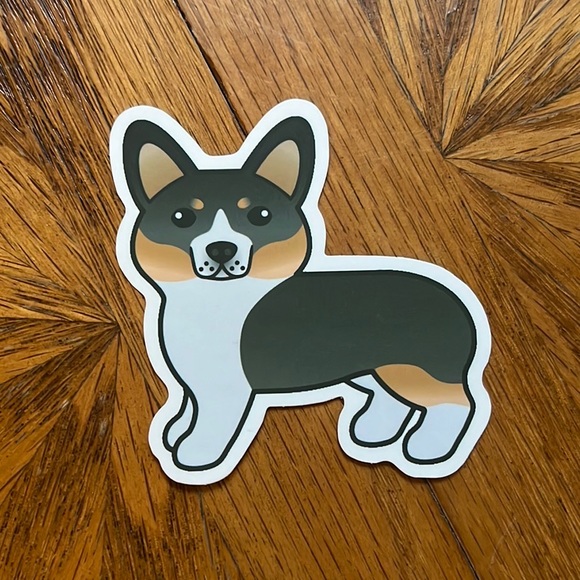 Corgi Dog Sticker - Picture 4 of 4